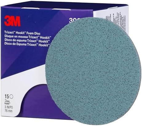 3M Trizact Hookit Foam Disc, 30362, 3 in, P5000