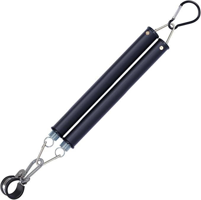 CheeMuii 16" Double Tender Spring Kit & 3-IN-1 Semi Truck Air Lines Holder