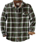 Legendary Whitetails Mens Flannel Long Sleeve Button Down 100% Cotton Shirt