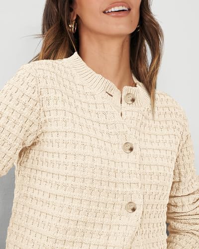 PRETTYGARDEN Women's Fall Lightweight Cardigan Sweaters