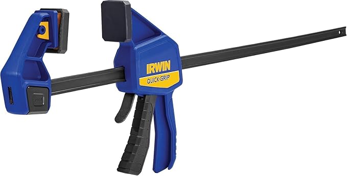 Irwin 1964720 Quick Grip Bar Clamp, Resin, Blue, 24"