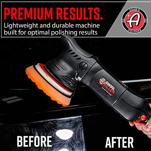 Adam's Polishes Swirl Killer 21mm Polisher - Orbital Polishing Paint Correcting Buffer Tool - Car Scratch Remover, Correcting Polish - Use Post Car Wash Clay Bar & Pre Wax or Ceramic Coating