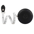 Sewing Tape Measure, Medical Body Cloth Tailor Craft Dieting Measuring Tape, 60 Inch/1.5M Dual Sided Retractable Ruler with Push Button Round(1 Pack, Black)