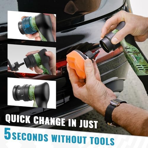 BATOCA S5 Cordless Mini Car Polisher Buffer Sander Rotary & Dual Action
