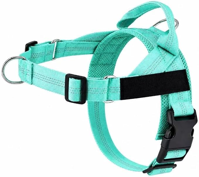 Pawly Lab Co No-Pull Harness,No Pull Dog Harness with Soft Padded Handle | Reflective Adjustable Breathable Mesh Pet Vest,Easy On-Off Soft Padded Harness,Easy for Training Walking for dogs of all size
