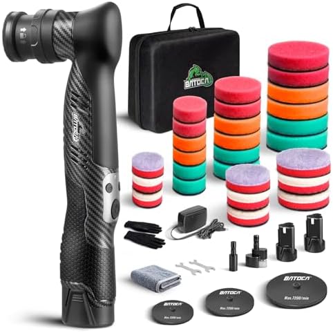 BATOCA S5 Cordless Mini Car Polisher Buffer Sander Rotary & Dual Action