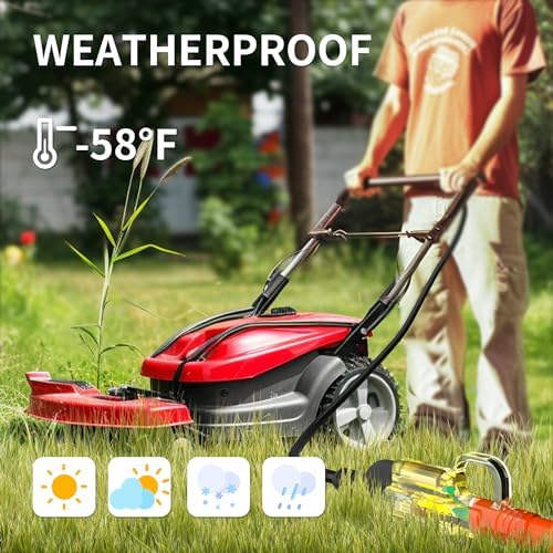 POWGRN 25 FT 12/3 Outdoor Extension Cord Waterproof Heavy Duty Power Cord