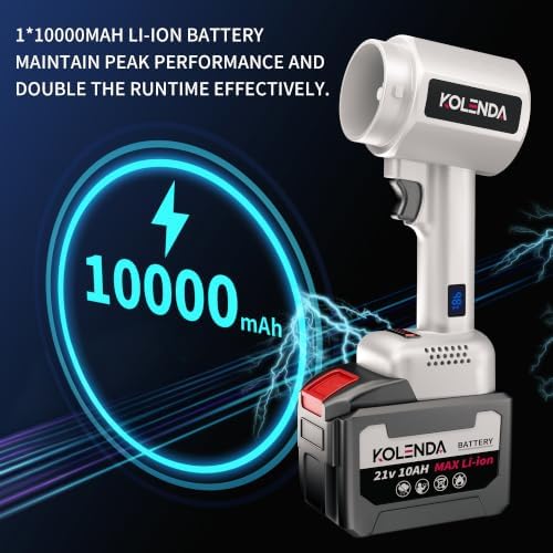 Cordless Handheld Car Dryer Blower, 1800G 335MPH Air Duster