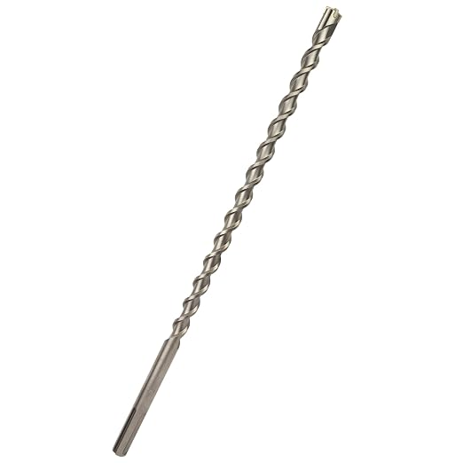 Sabre Tool 3/4 Inch x 21 Inch SDS MAX Rotary Hammer Drill Bit, U-Flute, Carbide Tipped for Brick, Stone, and Concrete (3/4" x 15" x 21" Double Flute) SDS MAX Hammer Drills ONLY