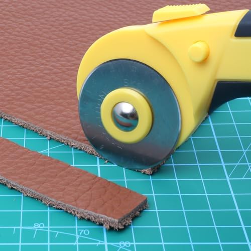 45mm Rotary Cutter Blades 50 Pack Replacement for Fabric & Craft