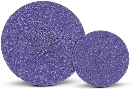 3M Cubitron 3 Roloc Fibre Disc, 33489, 36+, 2 in, Precision Shaped Ceramic Grain, Quick Change Abrasive Disc for Grinding, Weld Blending, Deburring, High Cut Rate and Long Life, Pack of 15