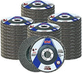 Sali 48 Pack Flap Disc 80 Grit 4.5" x 7/8-Inch Sanding Disc Bevel Type #29 Premium and Industrial Grade Angle Grinder Grinding Wheel High Performance Edge Grinding