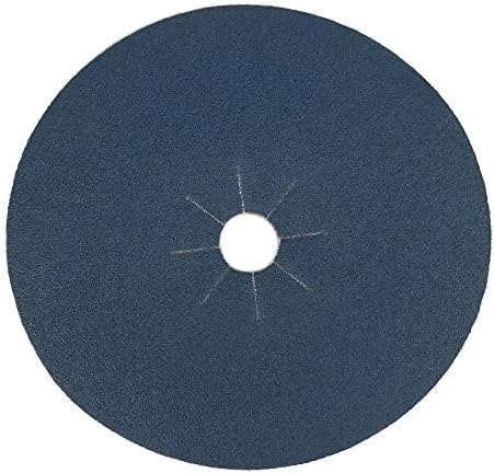 Mercer Industries 410050 Zirconia Cloth Floor Sanding Edger Discs, 7" x 7/8" Hole, Grit 50X (25 pack)