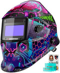 ARCCAPTAIN Welding Helmet Auto Darkening, 1/25000s Response, Shade 4/9-13
