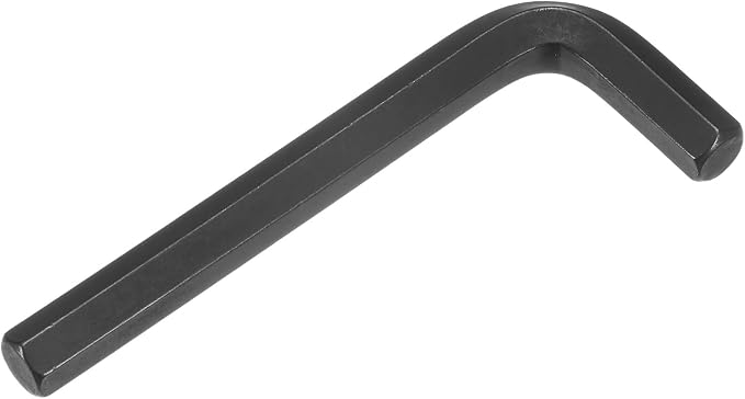 HARFINGTON Hex Key Wrench 12mm L-Shape Hexagon Metric Chrome Vanadium Steel | Repairing Tool Wrenches for Home Repair,Black