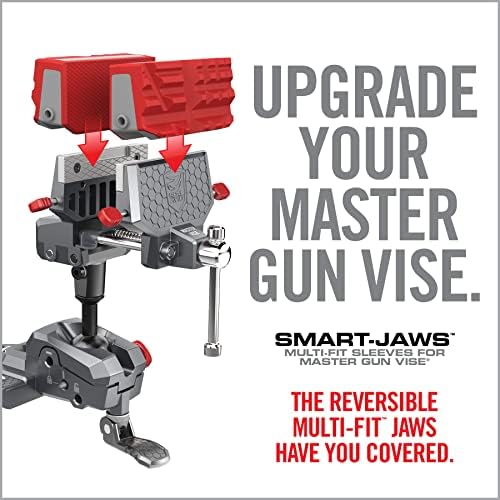 Real Avid Smart-Jaws Multi-Fit Sleeves | Upgraded Vise Jaws | Non-Marring, Heat Resistant Bench Vise Jaws | 9 Different Grooves for Optimal Secure Fit on Variety of Shapes and Sizes