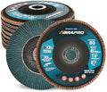 10 Pack 6" x 7/8" Zirconia Flap Discs, T27 Jumbo Grinding Wheel 80 Grit