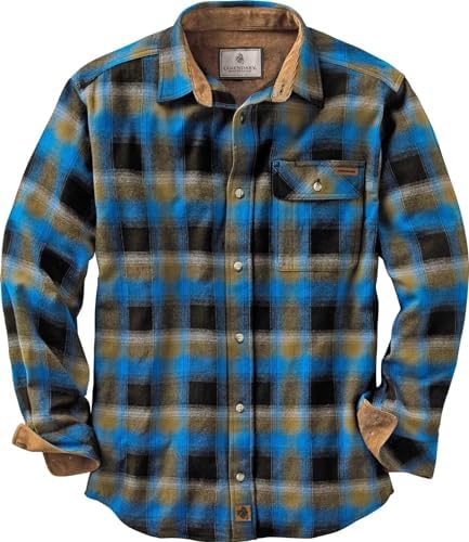 Legendary Whitetails Mens Flannel Long Sleeve Button Down 100% Cotton Shirt