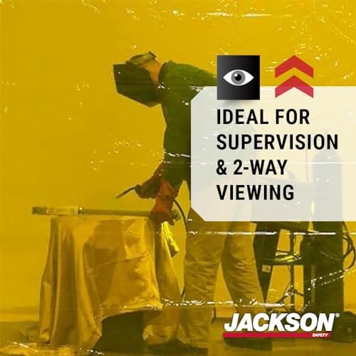 Jackson Safety Transparent Welding Curtain for Sparks & Spatter - NFPA 701