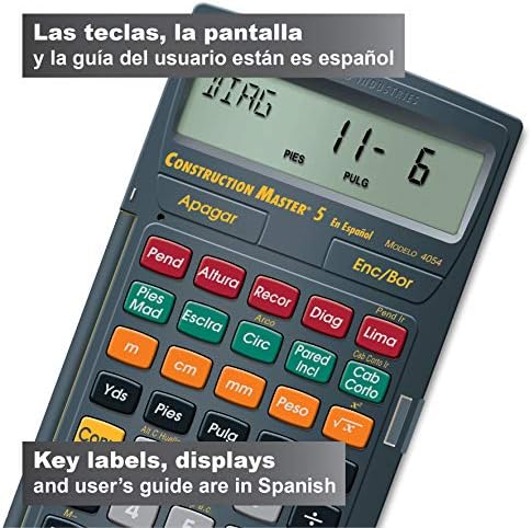 Calculated Industries 4054 Construction Master 5 Calculator