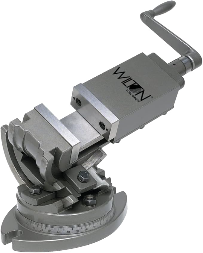 Wilton 3-Axis Precision Tilting Vise, 2" Jaw Width, 2" Opening, 1-15/16" Jaw Depth (Model TLT/SP-50)