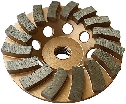 4" Diamond Grinding Wheel for Concrete Masonry 16 Segments 5/8"-11