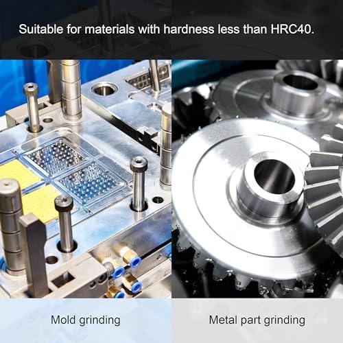 MIRACLE Ceraton Ceramic Fiber Stone Pack of 10 100(L) x 4(W) x 1(T) mm for Grinding Polishing Deburring Lapping Metal Wood Molds Plastic Compatible with Air Tools Ultrasonic Polishers (#1200 Red)