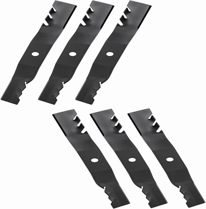 Keycci 115-2454-03 Lawn Mower Blades, Compatible with 54" T-oro 5400C, MX5400, ZX5400, 75312TA Lawn Mower, Replace 115-4999-03, 115-4999, 115-9650-03 6 Pack