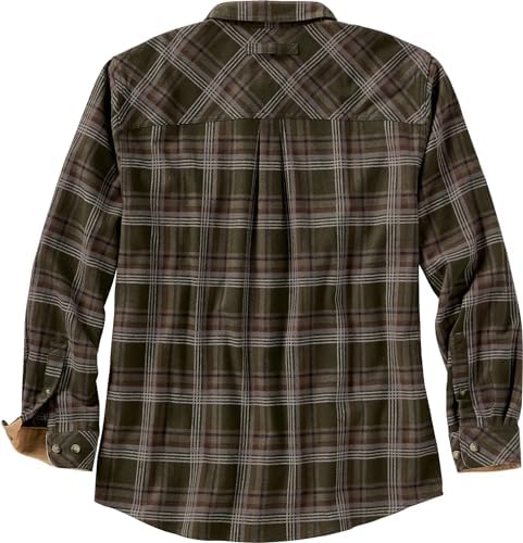 Legendary Whitetails Mens Flannel Long Sleeve Button Down 100% Cotton Shirt