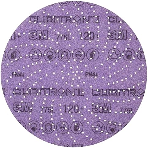 3M Xtract Cubitron II Film Disc, 775L, 120+ 3MIL, 6 in, Die 600LG