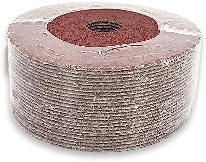 VSM 25-Pack - 5 inch 36 Grit (Coarse) - Ceramic Plus Resin Fiber Disc with Top-Size, Tear-Resistant Fiber Backing, Durable, Hand-Held Machine Compatible Sanding Discs