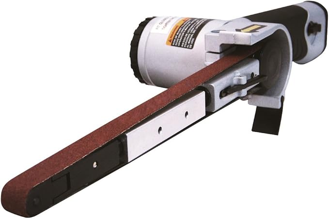 Astro Pneumatic 3037 Air Belt Sander (1/2" x 18") with 3pc Belts (#36, #40 & #60)