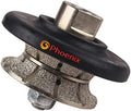 V30 30mm Full Bullnose Diamond Hand Profiler/Router Bits with 5/8-11 Thread for Granite Countertop
