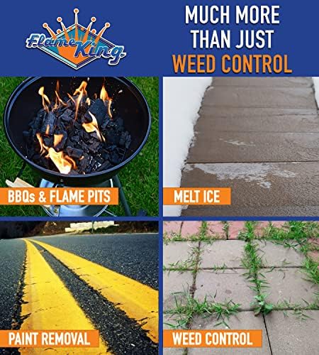 Flame King YSN320K 320,000 BTU Propane Torch Weed Burner with 6-ft Hose