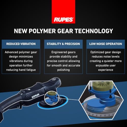 RUPES BigFoot HLR21 iBrid Random Orbital Polisher - Tool Only