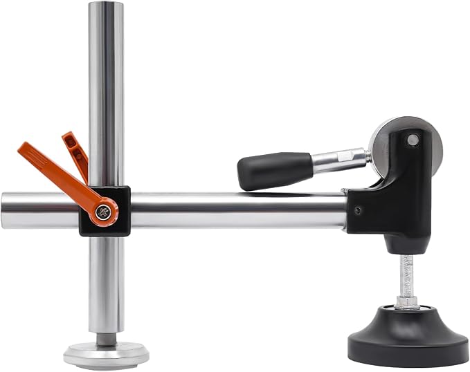 T-clamp Table Saw Presser Eccentric Press Manual Clamp Precision Sliding Table Panel Saw Adjustable Woodworking Manual Clamp Pressure Plate Device for Wood Thickness Less Than 7cm/2.76inch