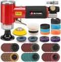 SI FANG 2 inch Mini Pneumatic Orbital Sander Air Grinder Polisher 2-in-1