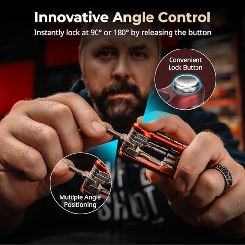 SmallRig x FILM RIOT 10-in-1 Folding Tool Set (Red) - 4813