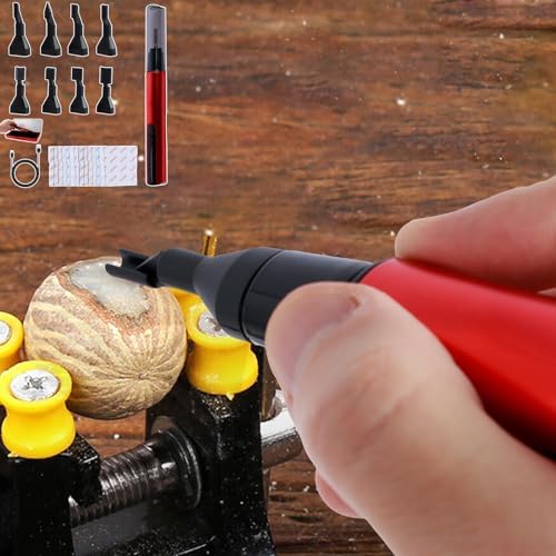 Mini Reciprocating Sander Set Portable Electric Sanding Pen USB Rechargeable Mini Sander with Overload Protection 3 Gears Adjustable Sanding Pen Polishing Machine for Grinding Polishing Surfa