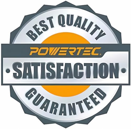 POWERTEC 8" Hold Fast Clamps Fits 3/4" Bench Dog Hole, Bench Dog Clamps for Woodworking Fits MFT Worktable, Use w/Mallet, Workbench Accessories - 2PK (71528)