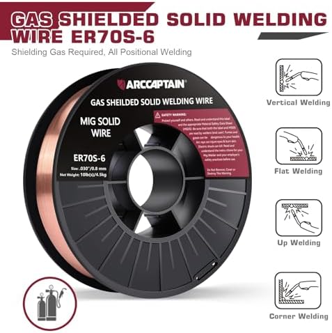 ARCCAPTAIN MIG Welding Wire ER70S-6 .030" 10LB x 1