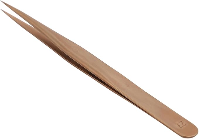 Watch Repair Tweezer Watchmaker Tweezer Jewelry Non Phosphor Bronze with Non Slip Fastening for Watch Repair Professionals Jewelry Making