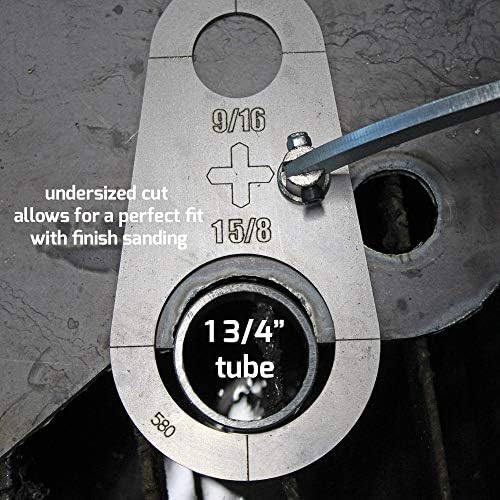 Plasma Stencil - Circle PRO Upgrade - Cutter Guide 5 pc. Kit - .380"
