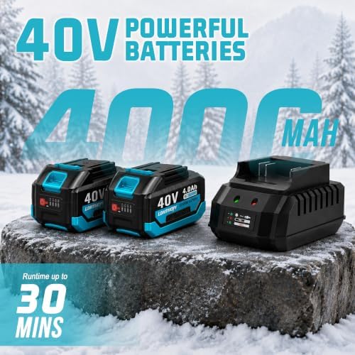 LDHTHOPI 40V Electric Snow Shovel, Cordless Snow Blower, 13'' Width