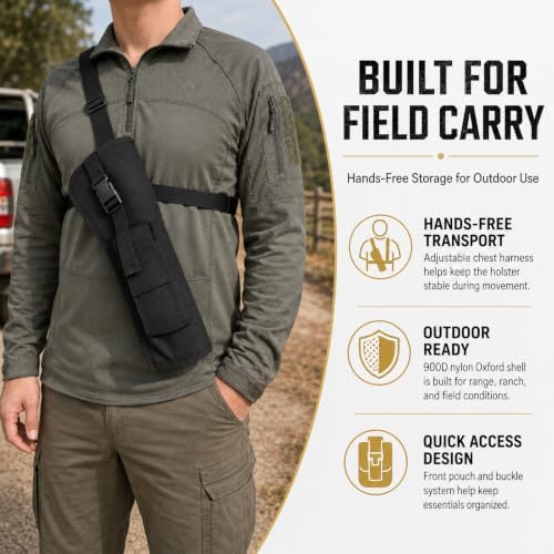 LU-DILUANK Thermal Insulated Suppressed Handgun Pistol Holster