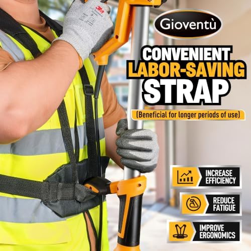 Dustless Electric Drywall Vacuum Sander, 950W 8.5A for Ceiling/Wall