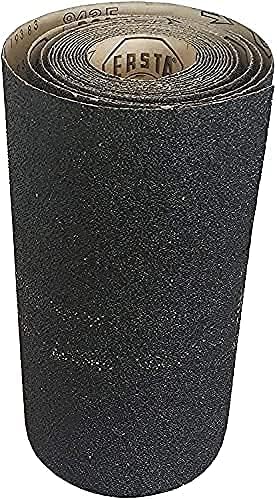 8 Inch x 5 Meters Starcke Sandpaper Rolls - 12 Grit Silicon Carbide Sand Paper Rolls, Heavy Duty Roll Sandpaper Sheets for Wood, Stone, Concrete and Plastics, Auto Sandpapers, Wood Floor Sanders