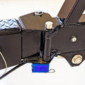 PACLOCK's 80-Series Trailer Hitch Lock, Standard Rekeyable (SR), 600" Pin, One Lock Keyed to a Number U-Pick! w/ 2 Keys, Blue