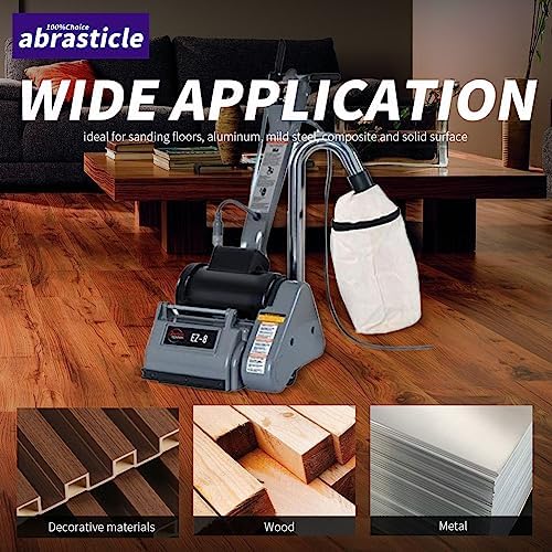 12 Packs 8 x 19 inch 100 Grit Cloth Floor Sanding Belts Ideal for Sanding Commercial and Residential Flooring