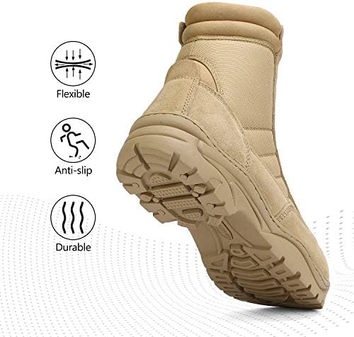NORTIV 8 Men's Military Tactical Work Boots